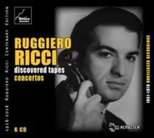 image of Ruggiero Ricci: Discovered Tapes - Concertos