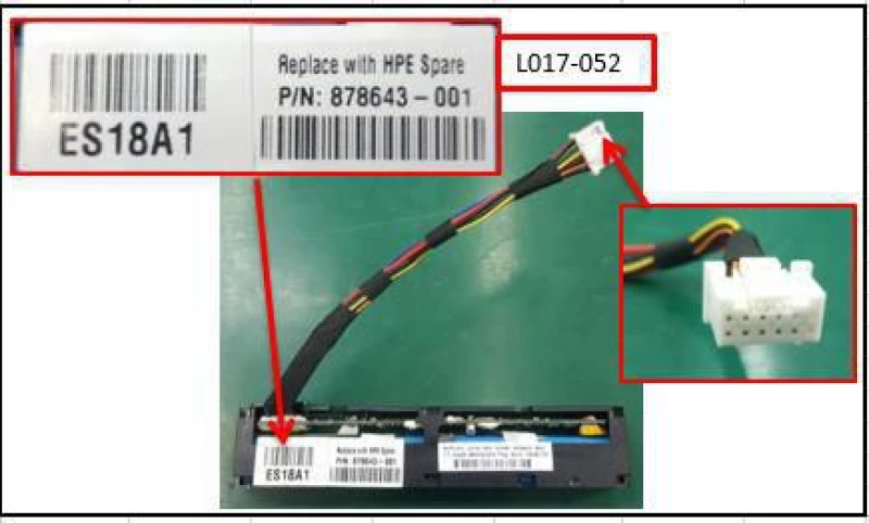 Image of HPE *Non Cancellable/Non Returnable (NCNR)* 96W SMART STORAGE BATTERY