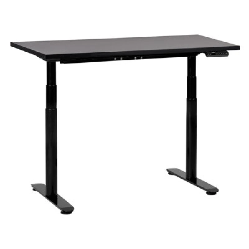 Image of Beliani Electric Adjustable Standing Desk Destinas Black 120 Cm 72 Cm