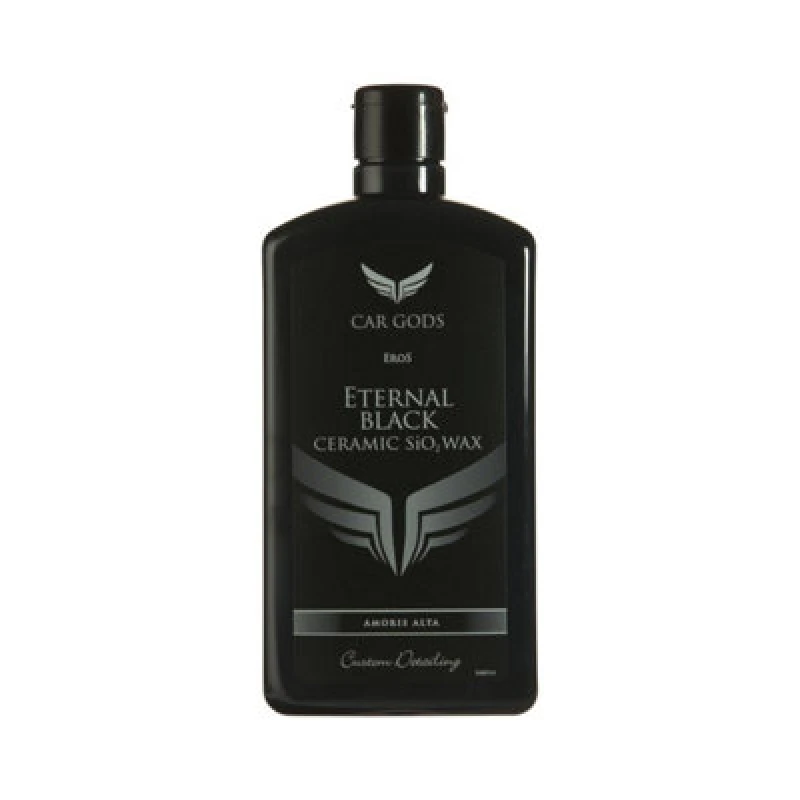 Image of Car Gods Eros Advanced Black Ceramic Hybrid Sio2 Hydrophobic Wax Coating 500Ml