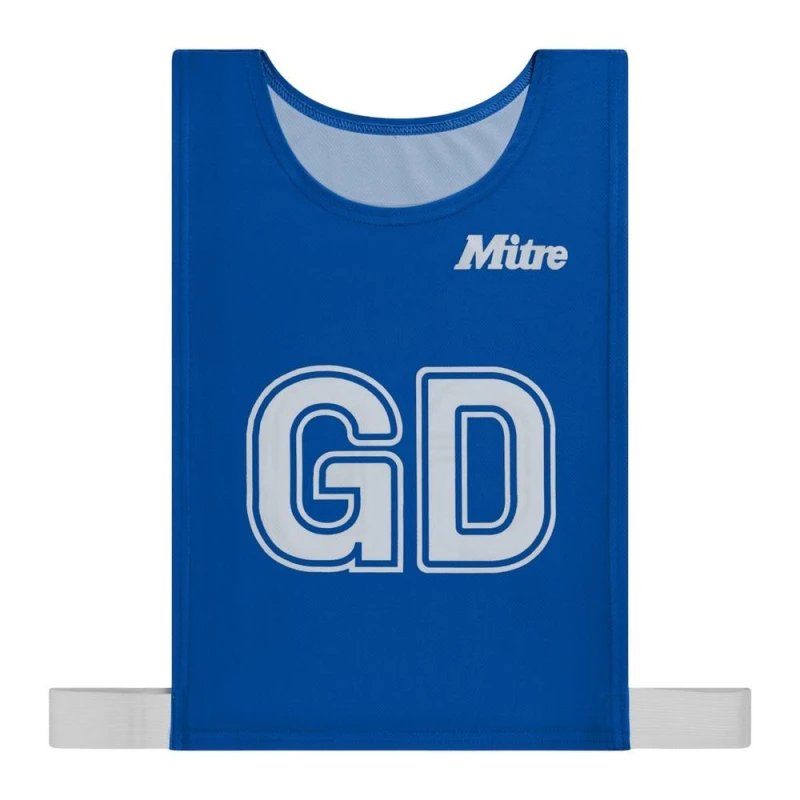 Image of Mitre Unisex Adult Training Bib (Pack Of 7) Blue (M)