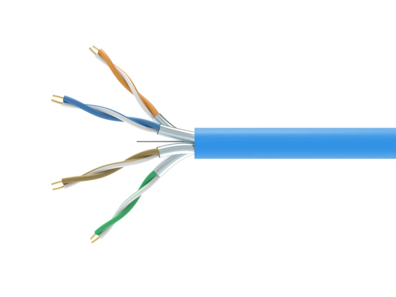 Image of Equip 404544 networking cable Blue 305 m Cat6a U/FTP (STP)