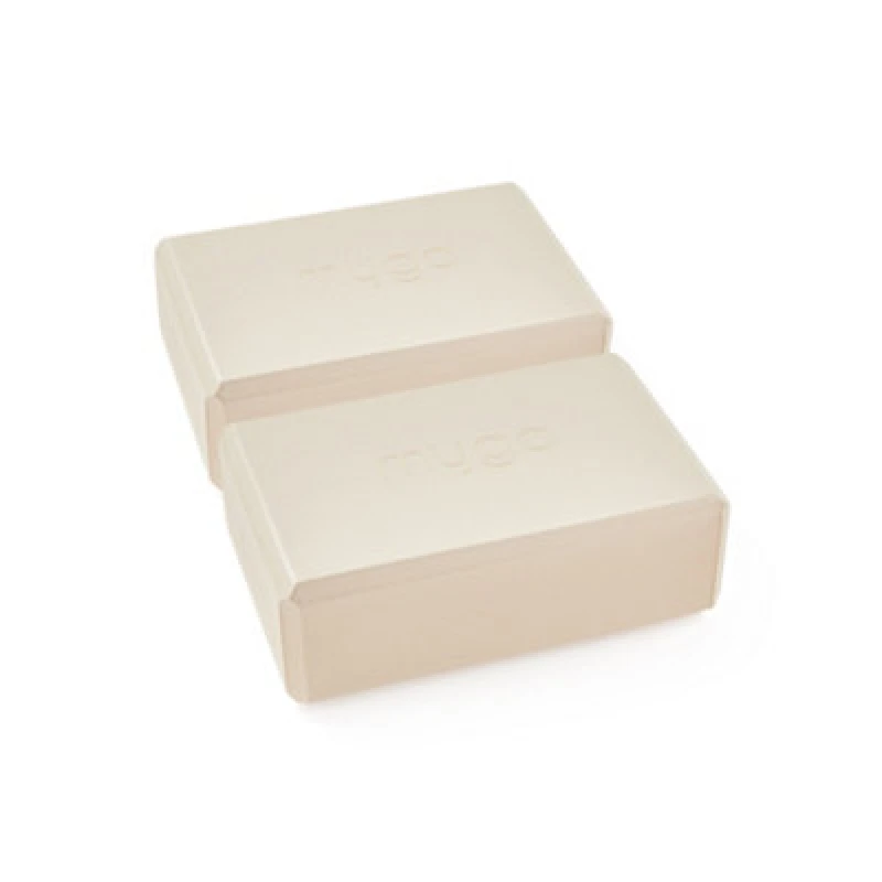 Image of Myga Pair Of Sand Yoga Blocks For Stability And Support