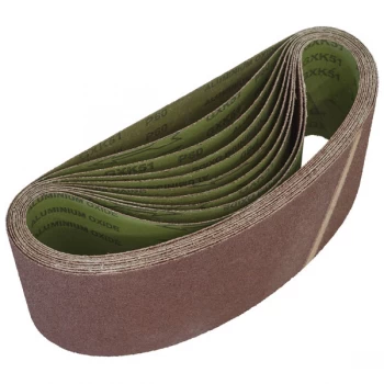 Image of Worksafe WSB6160 Sanding Belt 100 x 610mm 60Grit - Pack of 10