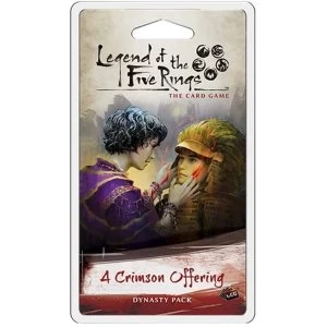 Image of Legend of the Five Rings LCG: A Crimson Offering Dynasty Pack