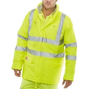 Image of Click Fireretardant S Fire Retardent Jacket Saturn Yellow