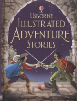 Image of Usborne Illustrated Adventure Stories by Lesley Sims Hardback