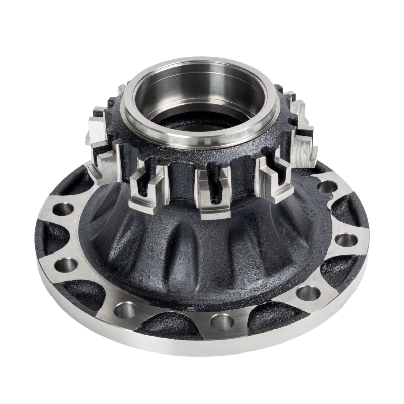 Image of FEBI BILSTEIN 179251 Wheel Hub Front Axle, without wheel bearing Wheel Hub (653)