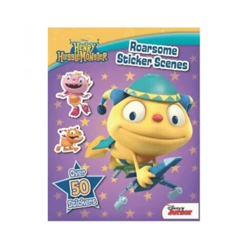 Image of DISNEY JUNIOR HENRY HUGGLEMONSTER STICKER BOOK + 50 STICKERS