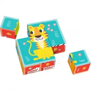 Image of Wooden Animal Block Puzzle