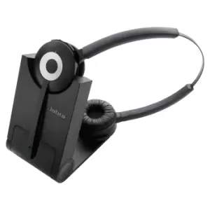 Jabra PRO 930 Duo Headset Wireless Head-band Office/Call center Black