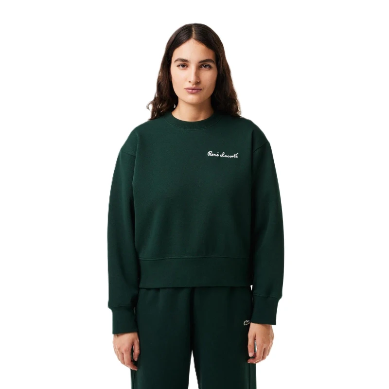 Image of Lacoste Mens Crew Neck Jumper Sinople male 2XS