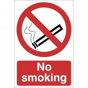 Image of Draper No Smoking Sign 400mm 600mm Standard