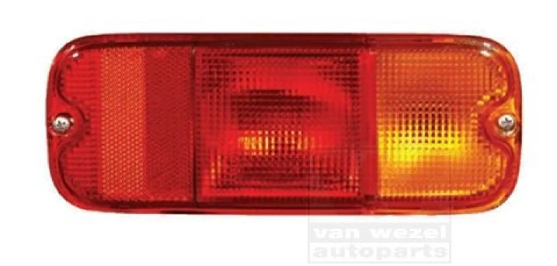 Image of VAN WEZEL 5235932 Rear light without bulb holder, Bumper Combination Rearlight (391)