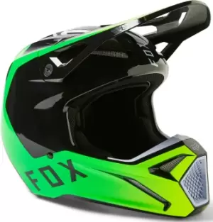 Image of FOX V1 Dpth Motocross Helmet, Black Size M black, Size M
