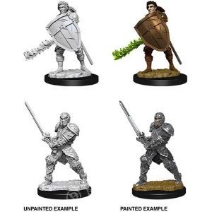 Image of Dungeons & Dragons Nolzur's Marvelous Unpainted Miniatures - Male Human Fighter