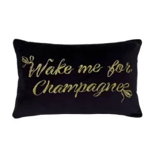 Image of Ted Baker Ted B Wake Me Cushion 41 - Black