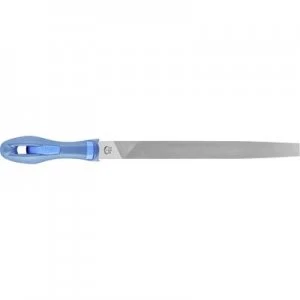 Image of PFERD 11216256 HORSE workshop file according to DIN flat-tip cross-cut 1 250 mm incl. ergonomic file handle 250 mm