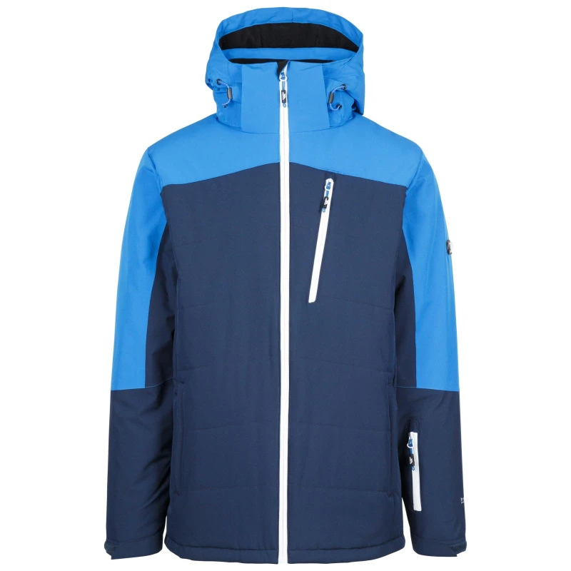 Image of Trespass Mens Bowie Waterproof Ski Jacket Navy male Medium