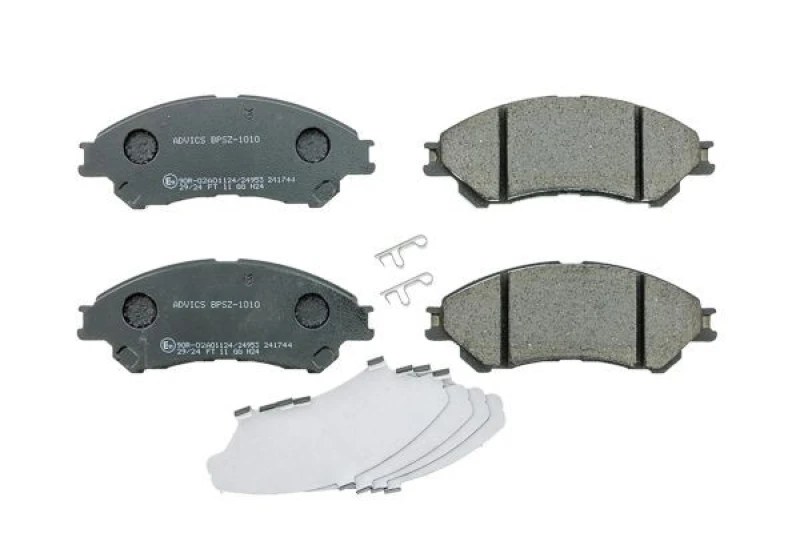 Image of AISIN Brake pad set AISIN BPSZ-1010