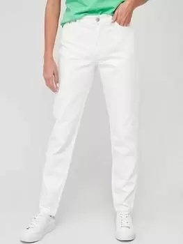 Image of Calvin Klein Jeans Mom Jean - White, Size 28, Inside Leg 32, Women