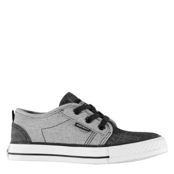 Image of SoulCal Sundown Trainers Childrens - Black Chambray