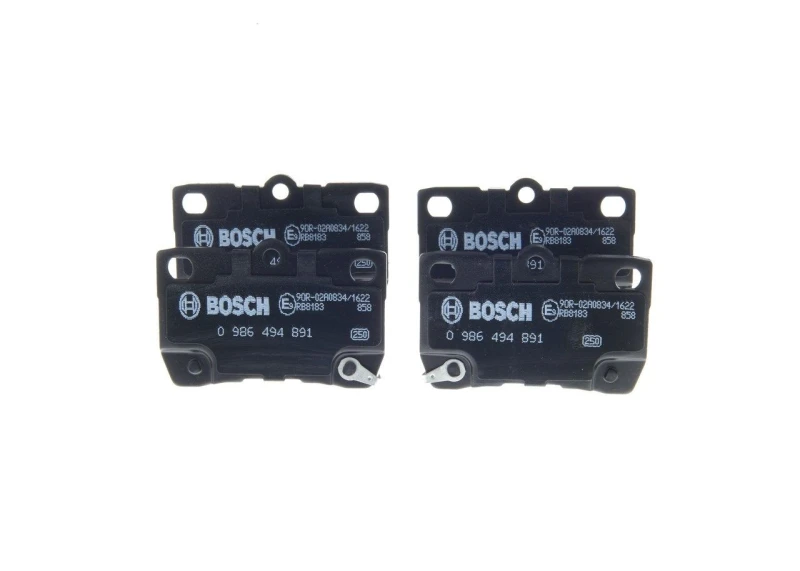 Image of Brake pad set Bosch 0 986 494 891