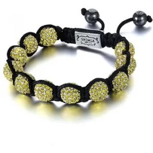 image of Shimla Stainless Steel Luxury Originals Yellow Bracelet Small