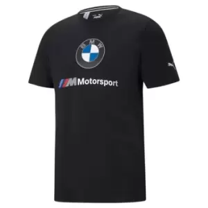 Image of Puma EES Logo T Shirt Mens - Black