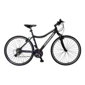 image of Muddyfox Tempo 200 Hybrid Bike - Silver