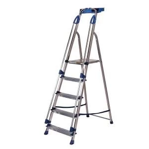 image of Tradesman Platform 5 Tread Step Ladders SLI311495