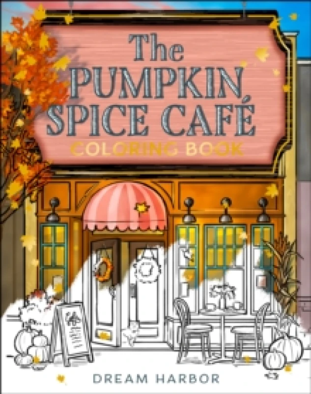 Image of The Pumpkin Spice Cafe Coloring Book. Paperback. By Laurie Gilmore Books