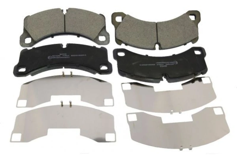 Image of MAPCO 6077HPS Brake pad set Front Axle, excl. wear warning contact, with accessories Brake Pad Set,disc brake (402)