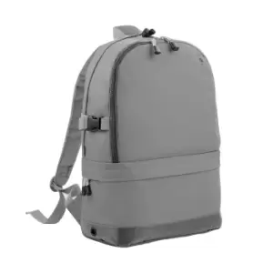 Image of BagBase Backpack / Rucksack Bag (18 Litres Laptop Up To 15.6 Inch) (One Size) (Grey Marl)