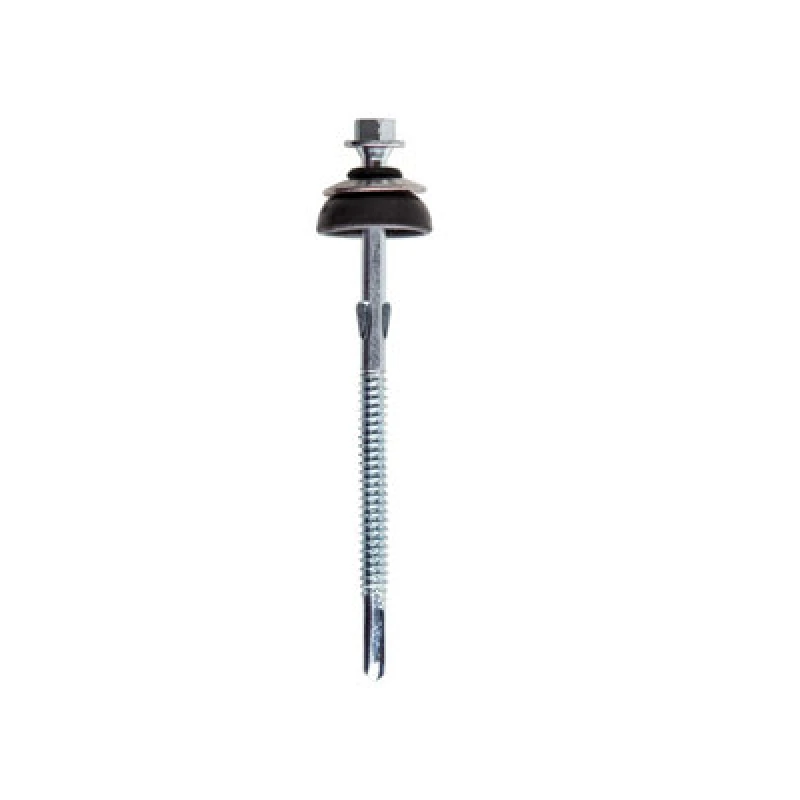Image of Jcp Fixings Fibre Cement Screws Heavy Section Bzp 6.3 X 110mm - Fjfch63110 - Box Of 50