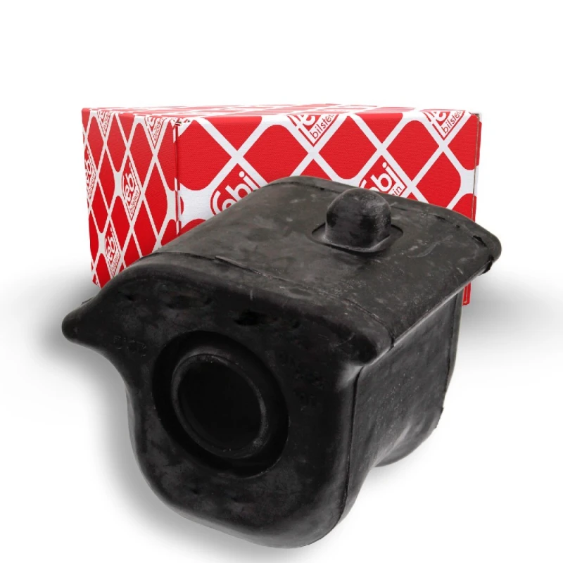 Image of FEBI BILSTEIN 42854 Stabilizer Bushes Front Axle Left, Rubber Rubber Anti-roll Bar Bush Kit (1334)