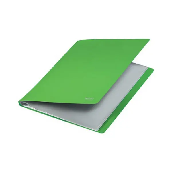 image of Leitz Recycle Display Book 20 pocket A4 Green (Pack of 10) 46760055