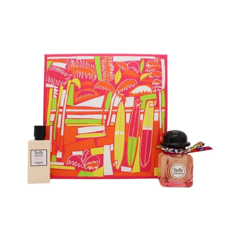 Image of Hermes Twilly D'hermes Eau de Parfum 50ml + Body Lotion 40ml Gift Set