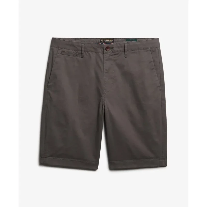 Image of Superdry Chino shorts Superdry Premium Regular Gris Male 30