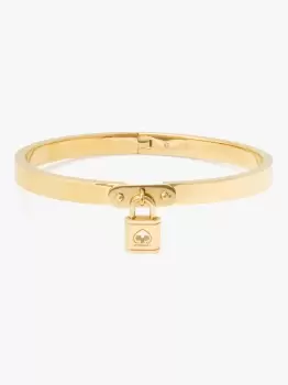 Image of Kate Spade Charm Bangle, Gold, One Size