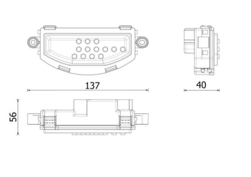 Image of Blower motor regulator MAHLE ABR 166 000P