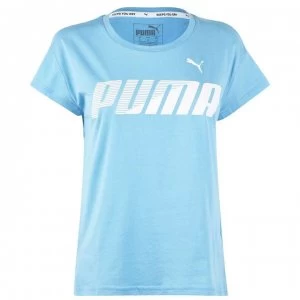 image of Puma Sport T-Shirt Womens - Blue