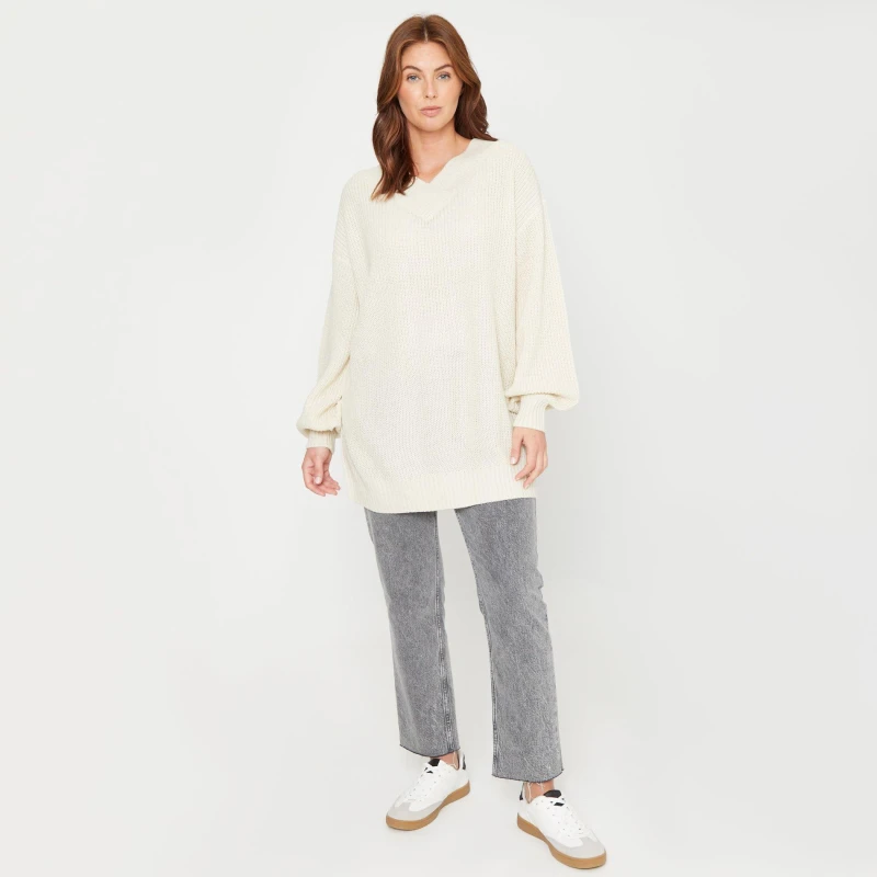 Image of Be You You V Slouch Jmp - Blue Blue 8 - 10
