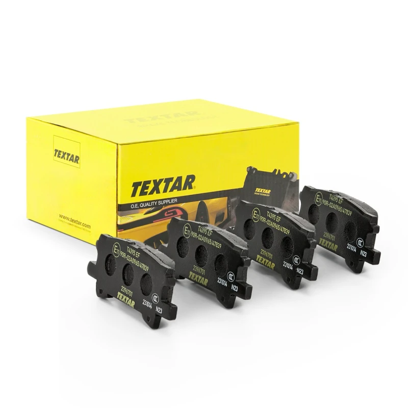 Image of Brake pad set TEXTAR 2396701