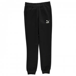 Puma No1 Logo Pants Junior Girls - Black/White