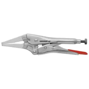 Image of Gedore Long nose lock. pliers range 50mm 175mm