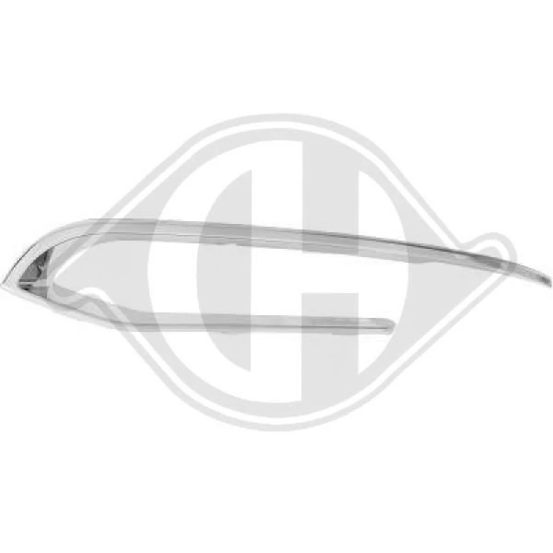 Image of BLIC 6502-07-0067927LP Trim-/Protection Strip, bumper Left Front Trim-/Protection Strip,bumper (1002)