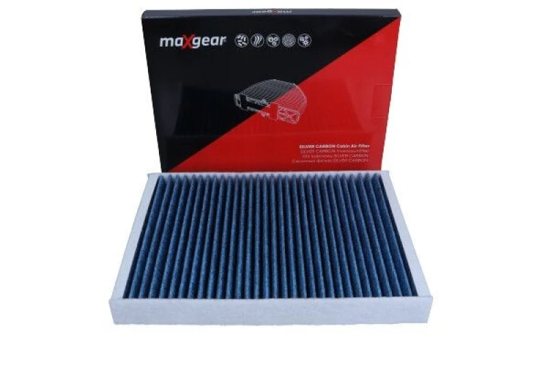 Image of MAXGEAR 26-1807 Pollen filter SILVER CARBON with antibacterial action Filter,interior air (424)