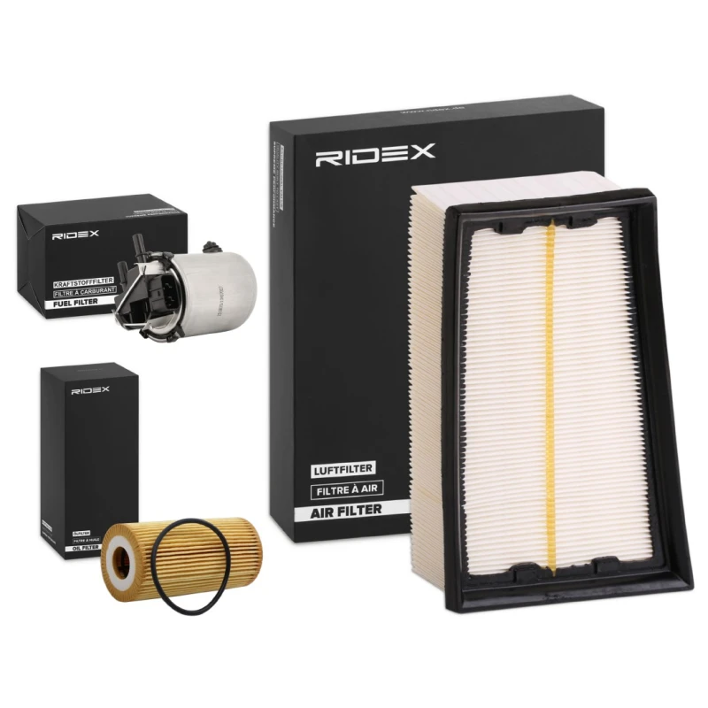 Image of RIDEX 4055F8639 Filter Set with gasket/seal Filter Set (4055)