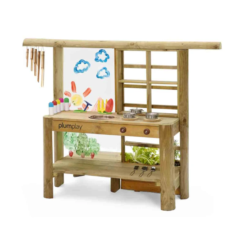 Image of Plum Discovery Mud Pie Kitchen, Brown 110401C108